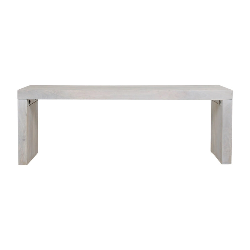 Banc en bois massif White Sand