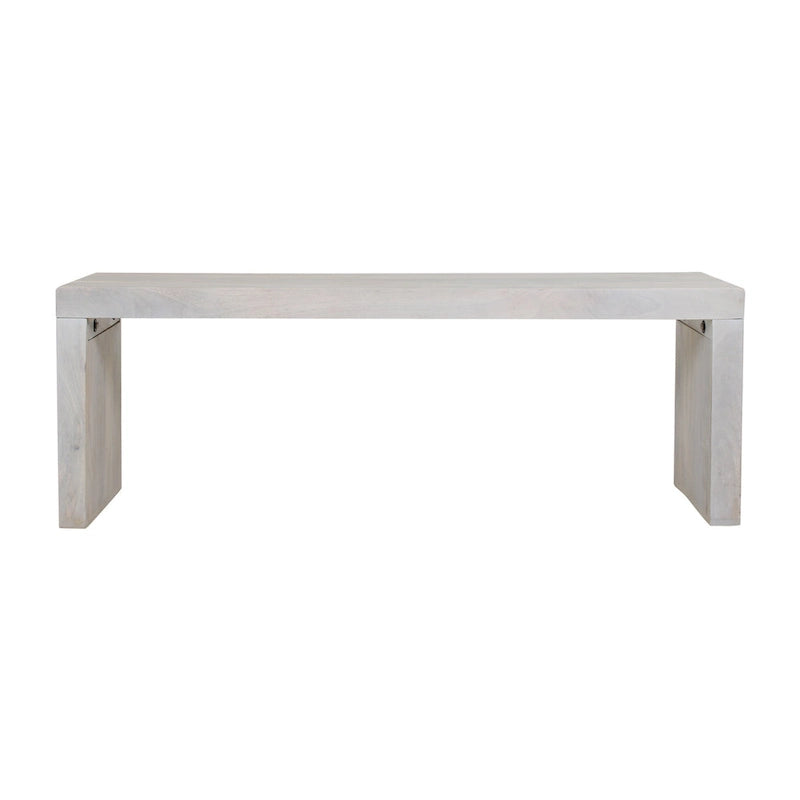 Banc en bois massif White Sand