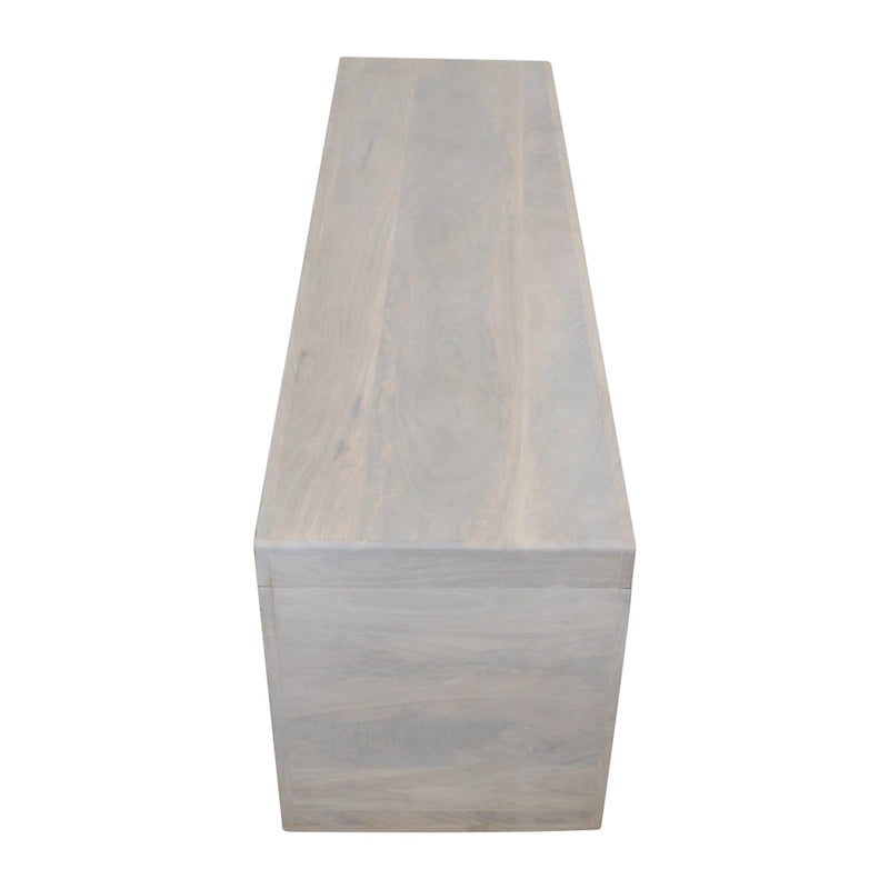 Banc en bois massif White Sand